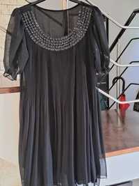 Rochie neagra,eleganta,marimea 42.