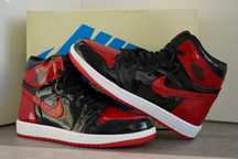 Adidasi JORDAN 1 Patent - Bred, Produs Nou - Full Box, Premium Unisex