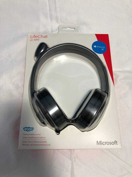 Microsoft LifeChat LX-3000 Casti cu Microfon USB Negru