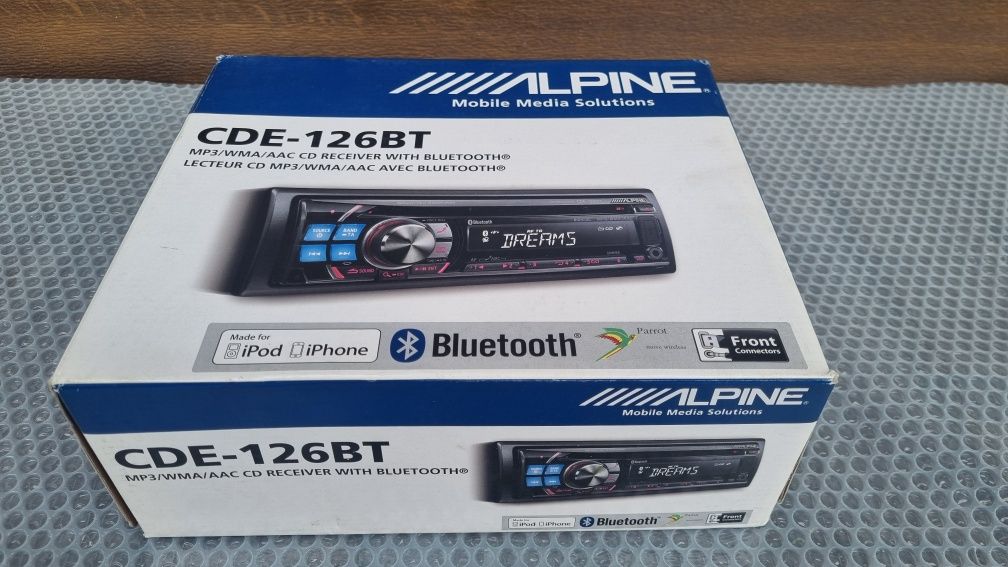 CD-Player Alpine CDE -126BT