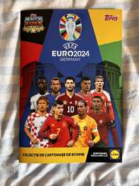 Catalog album, cartonase, carti fotbal Lidl UEFA Euro 2024 complet