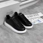 Adidasi Alexander Mcqueen black white albi/negri
