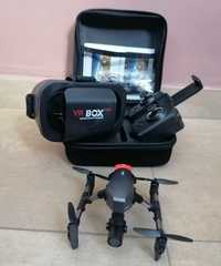 XD1 Pro мини дрон, 2 камери + очила за виртуална реалност