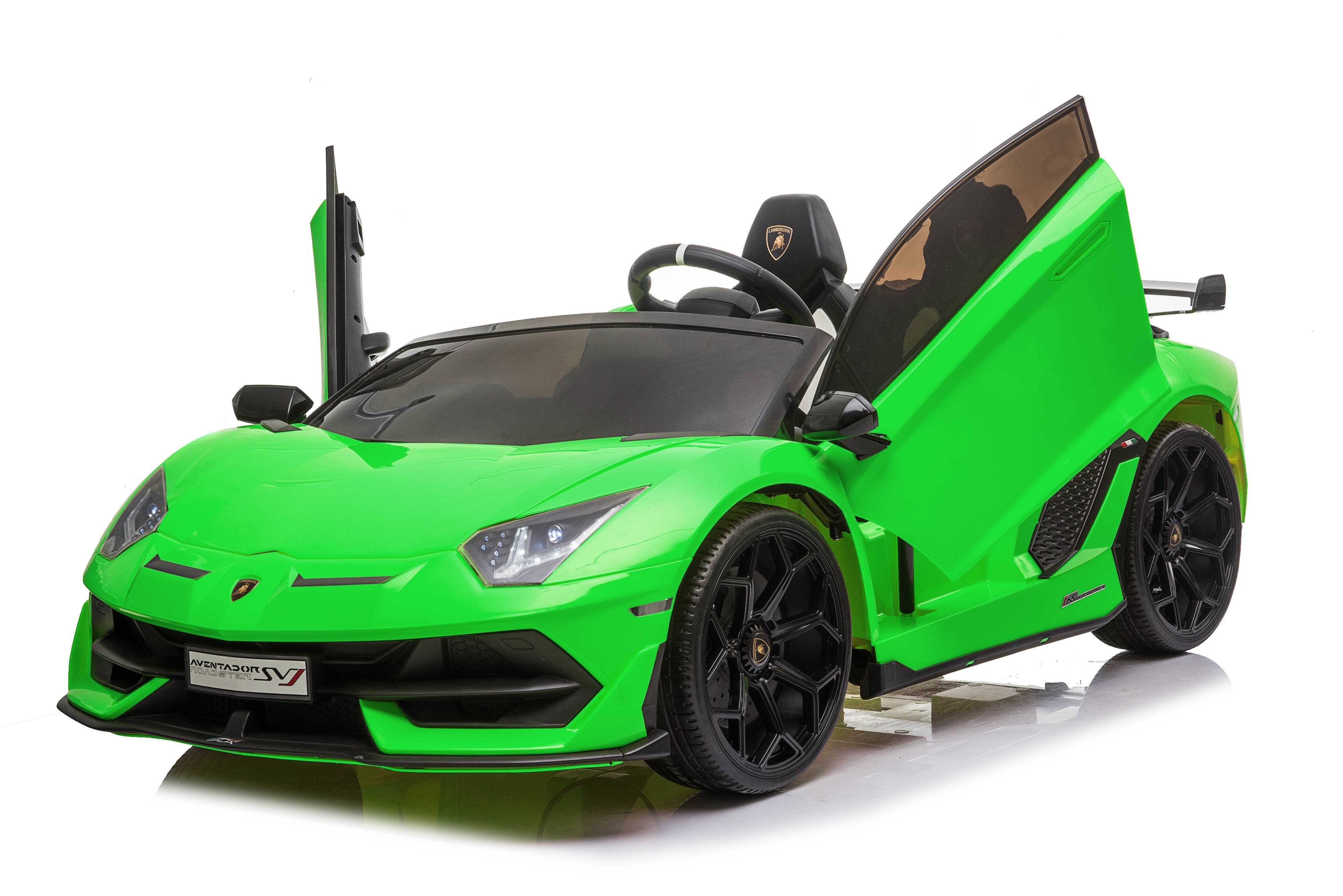 Лицензирана акумулаторна кола Lamborghini Aventador 2025,MP4,24V,600W