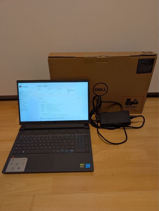 Dell Gaming Laptop 15,6"/i5/RTX 3050/32GB/1.5TB