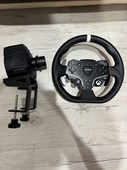 Moza r3 + clutch pedal