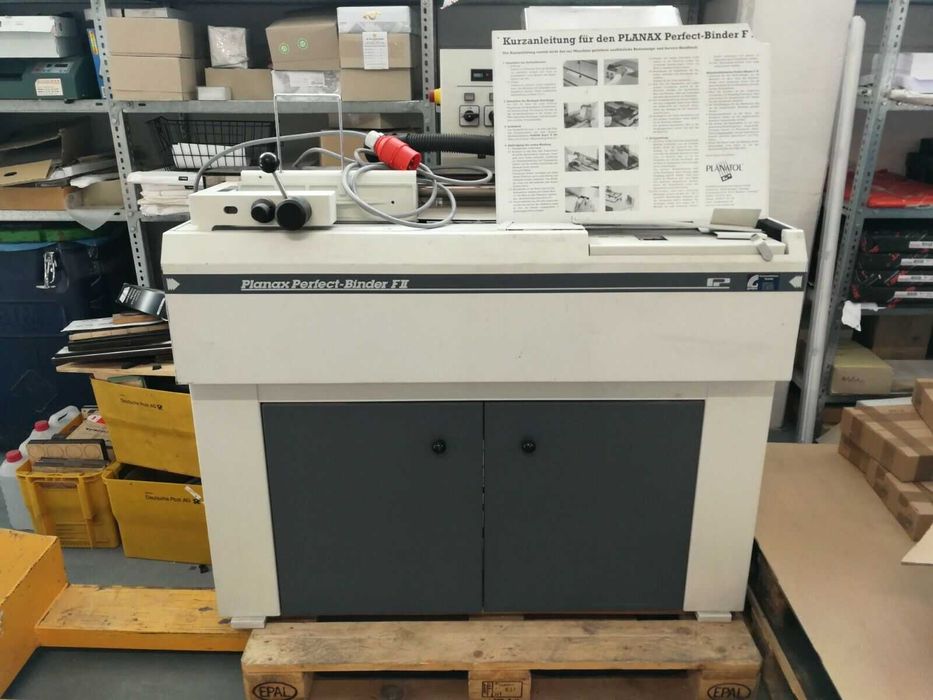Термобиндер/лепене с течно лепило/ Planax Perfect Binder FII