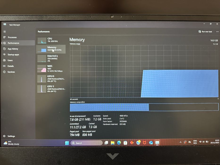 Laptop Gaming HP Victus