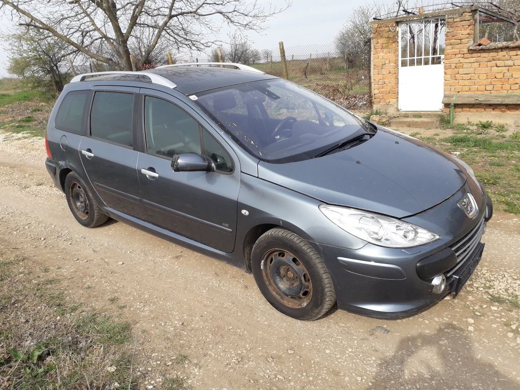 Пежо 307 sw 1.6 hdi 110 коня 2006 кожа ксенон НА Части