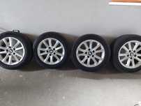 Jante Al pe 16 cu anvelope 205/55/16 Hankook