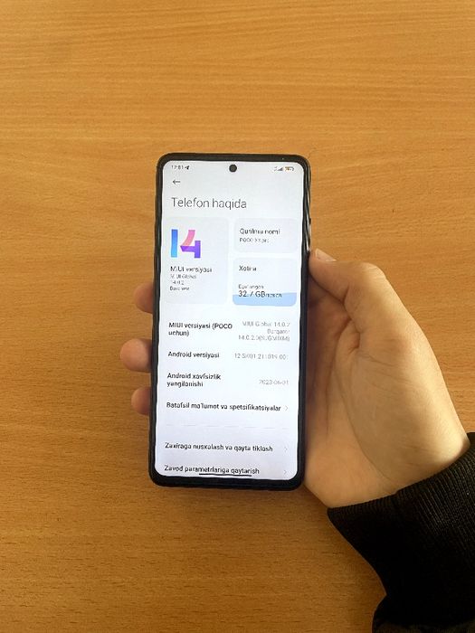 Poco x3 srochna sotiladi