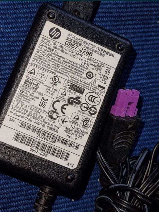 Adaptor original imprimanta HP
