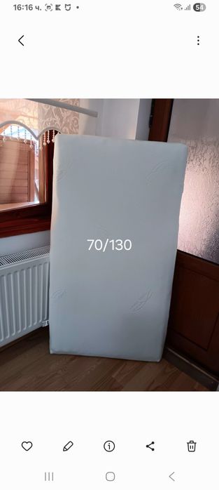 Детски матрак 70/130