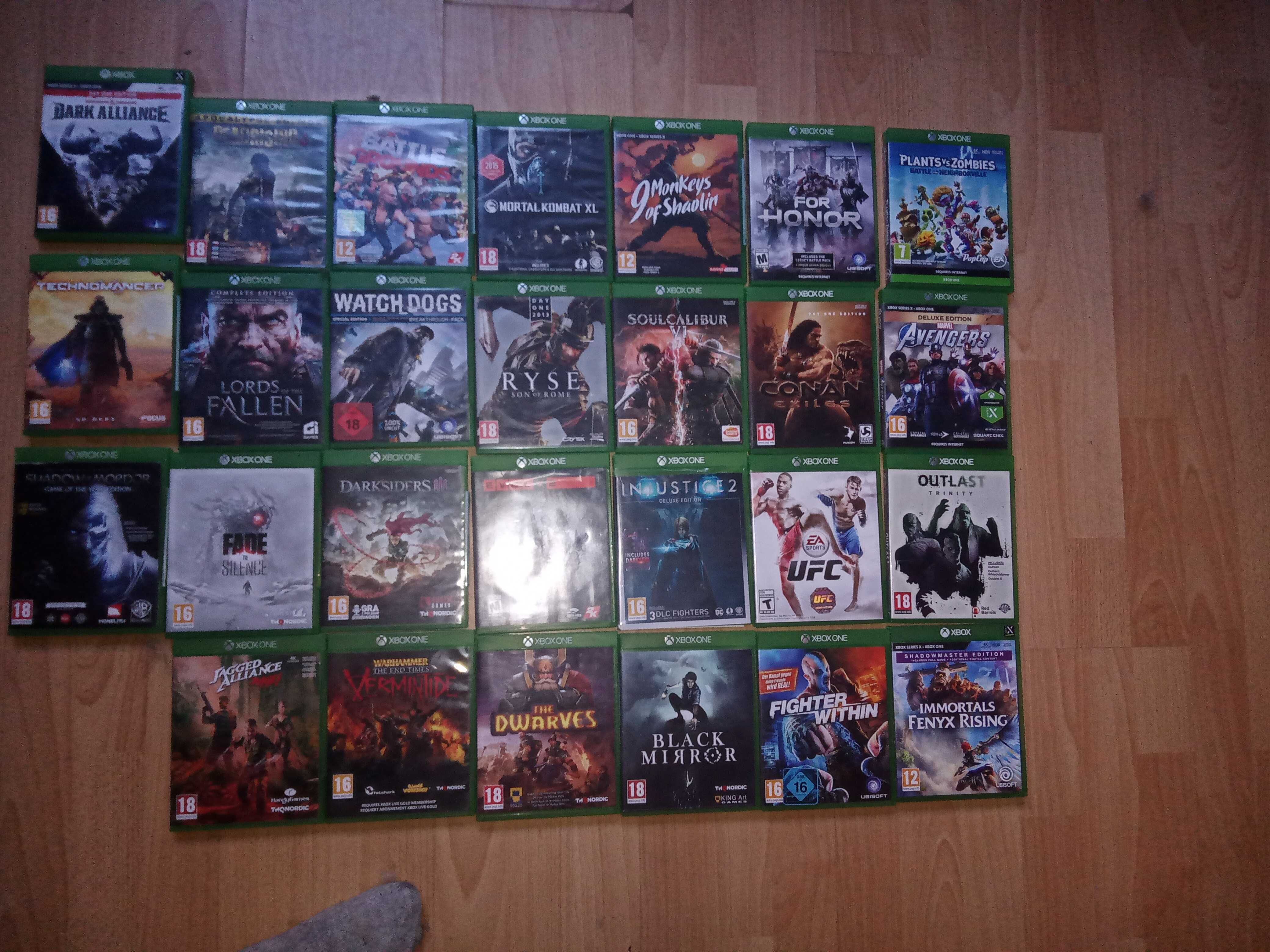 Xbox one games  fight