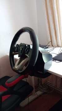 Volan Hori Racing Wheel Apex pentru PlayStation 4, PlayStation 5, PC