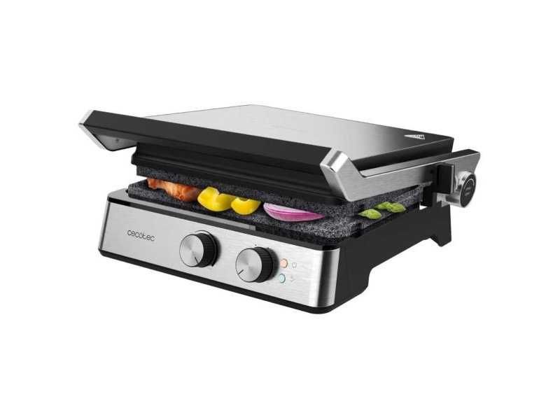 Електрическа Грил Скара Cecotec Rock’n Grill Blaze, 2400W, Инокс