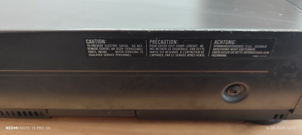 Video recorder blaupunkt RTV-830 Hifi
