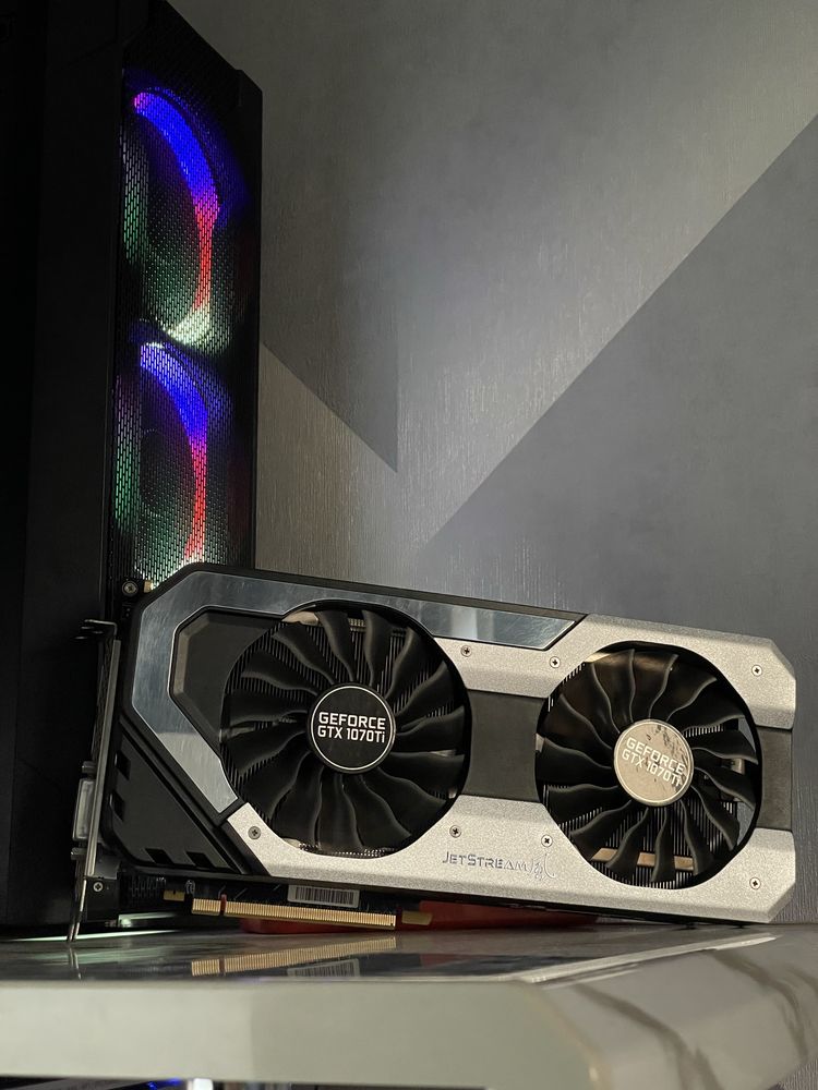 Комплект! Мат плата Gigabyte H410M + процессор i3-10100 + 1070 Ti