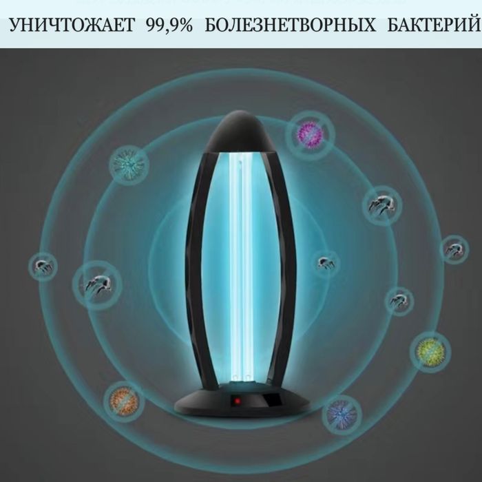 Кварцевая лампа бактерицидная кварцевая лампа 40кв.м