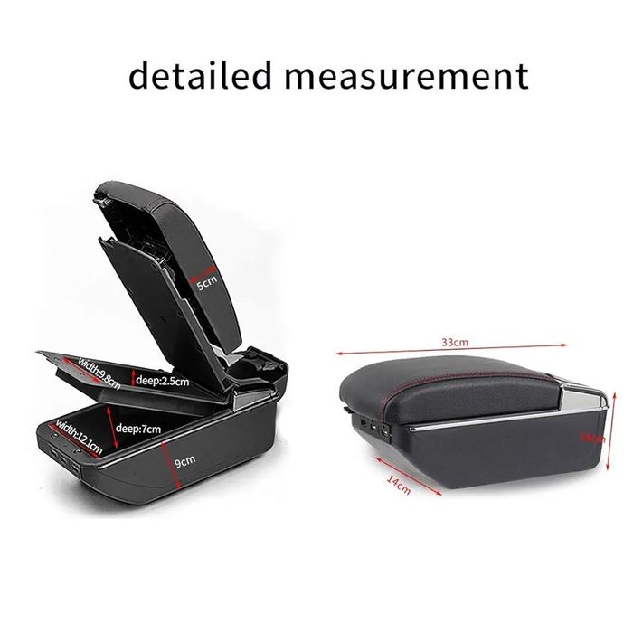 Органайзер за съхранение в централната конзола на автомобила с чаши