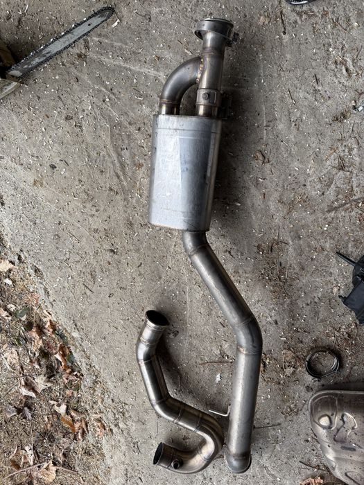 Downpipe si clapeta pentru audi a7 c8 3.0 TdI 2018
