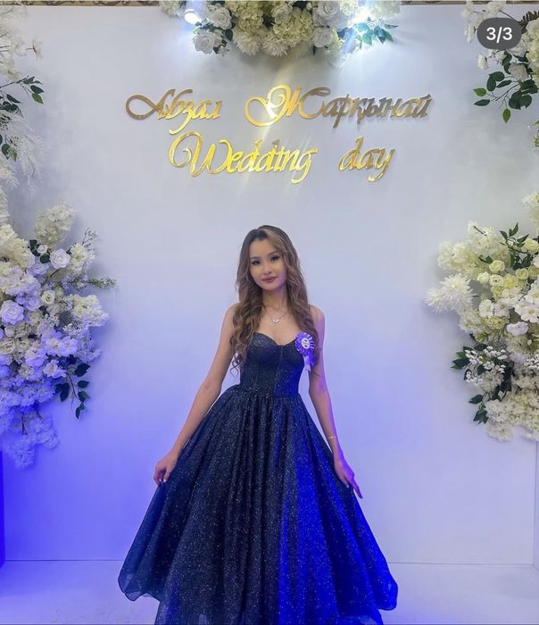 Элегантное вечернее платье / выпускное / на свадьбу/