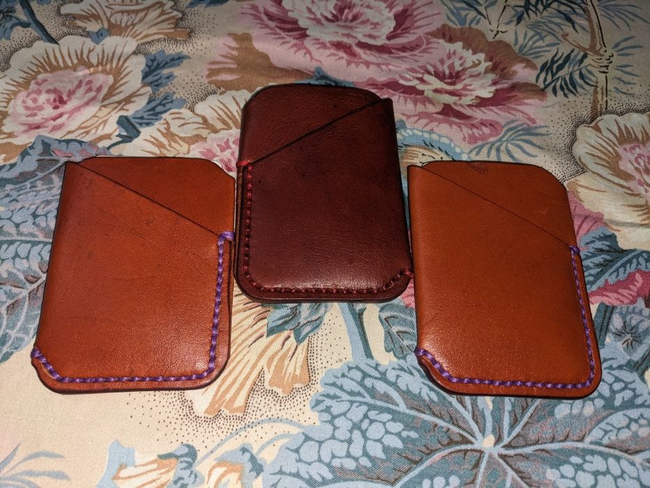 Port carduri Portofele Slim Hand Made Leather Goods