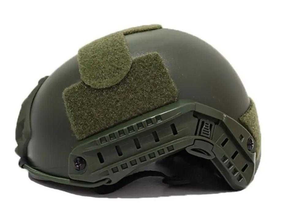 Тренинг Тактическа Еърсофт Каска с Велкро за Пачове Airsoft Gaming NVG