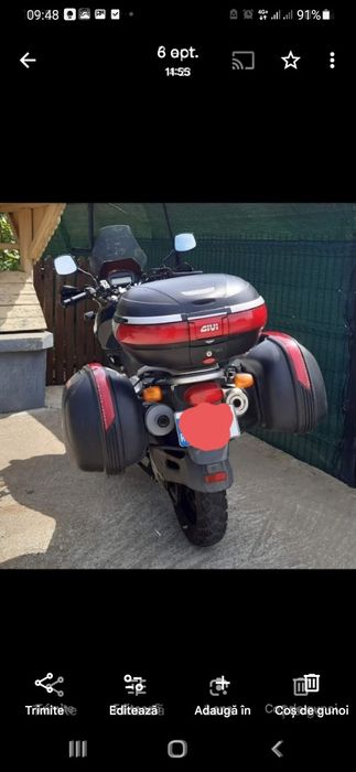Top case + side case GIVI 52 + 46 + 36 litri