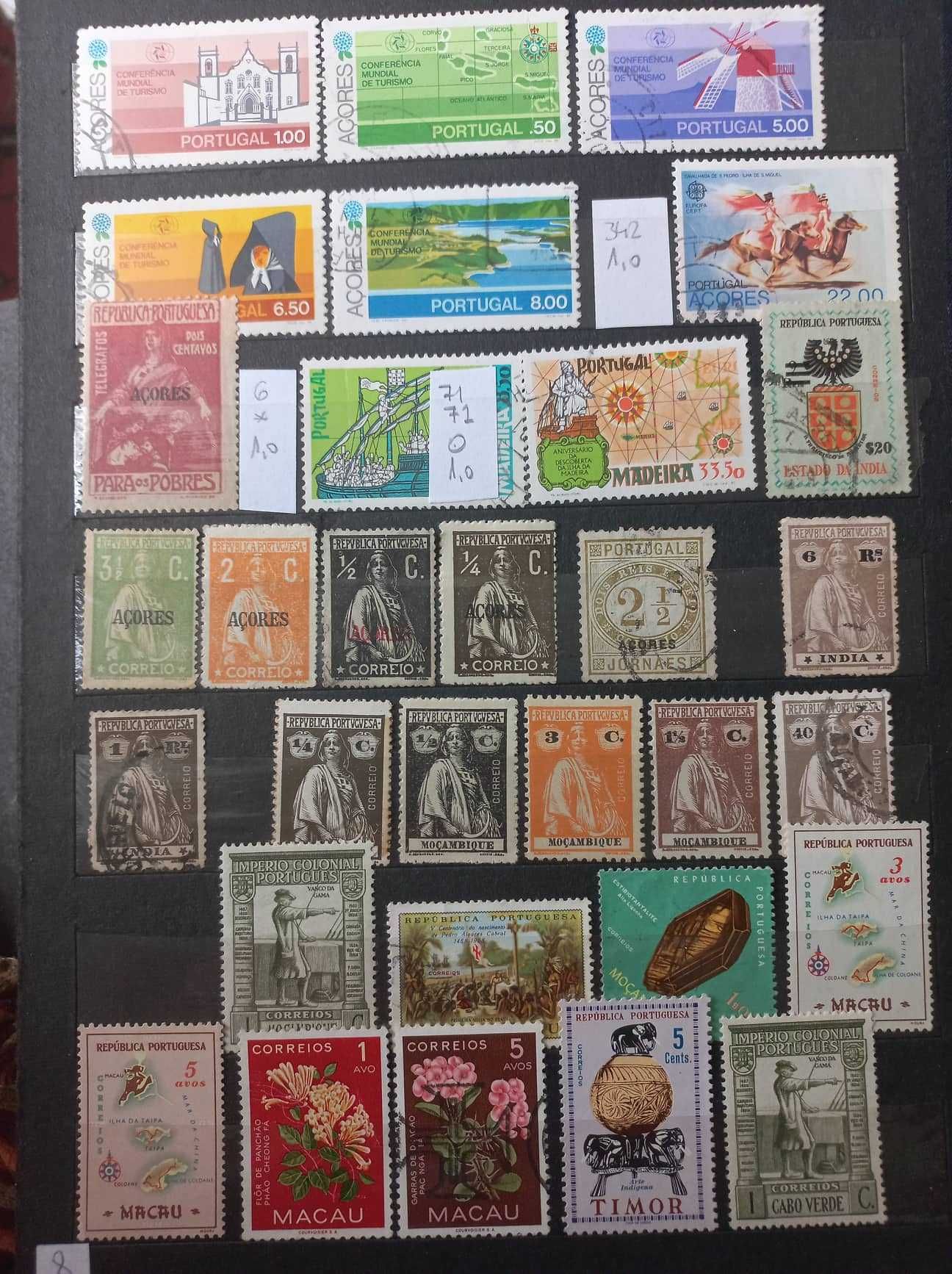 Peste 600 timbre Portugalia (si colonii) si Spania