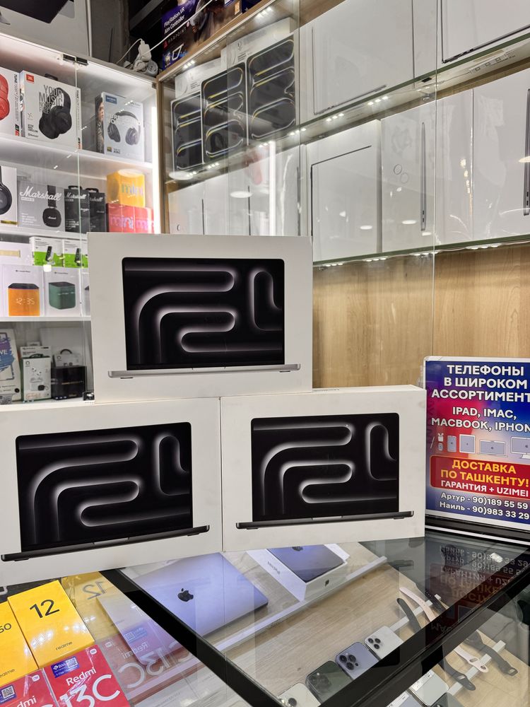 Macbook Pro 14” M3 pro 18/1Tb black у Артура Б17 Hofmann на Малике
