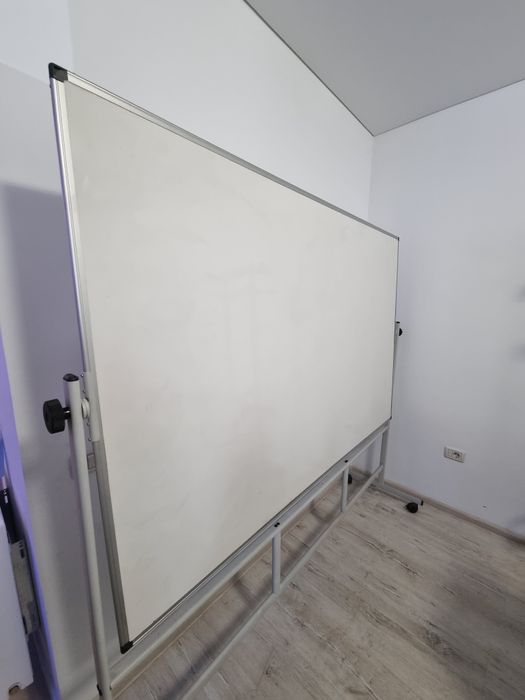 Tabla magnetica cu stand mobil. | Whiteboard 120x180cm