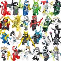 Set 24 Minifigurine tip Lego Ninjago cu Skull Sorcerer si Morro