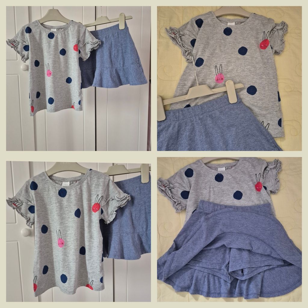 Дрешки жилетка,клин,екип Little bird,Joules,M&S,Zara,Next 5-6г,116р