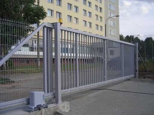 Kit industrial cu 12m sina NEAGRA 80x80+automatizare TAU800KG cu TVA