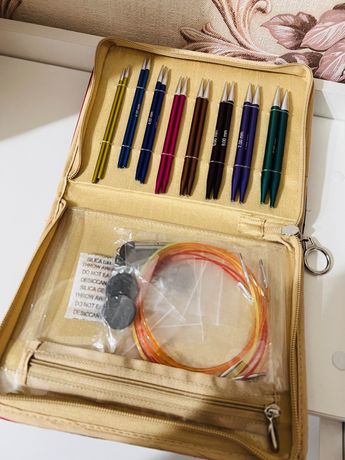 Продам набор разъемных спиц Knit Pro Zing