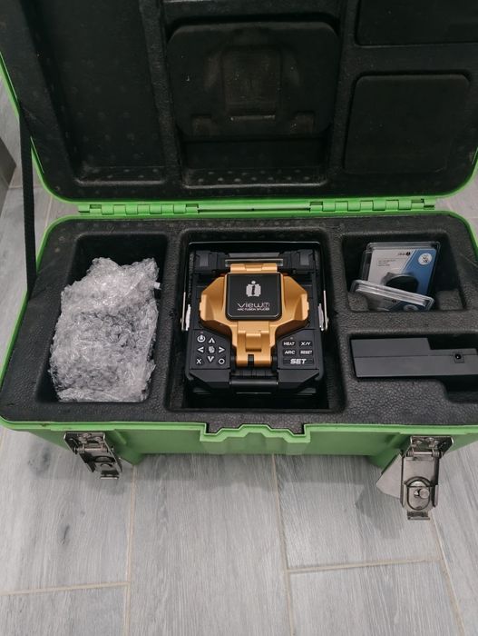 Aparat de sudura fibra optica inno view 7 + inno cleaver v12 (cutter)