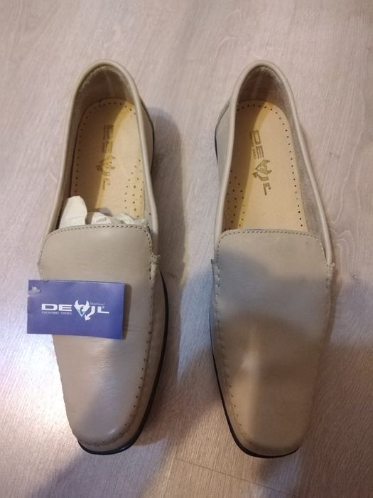 Mocasini piele barbati Devil