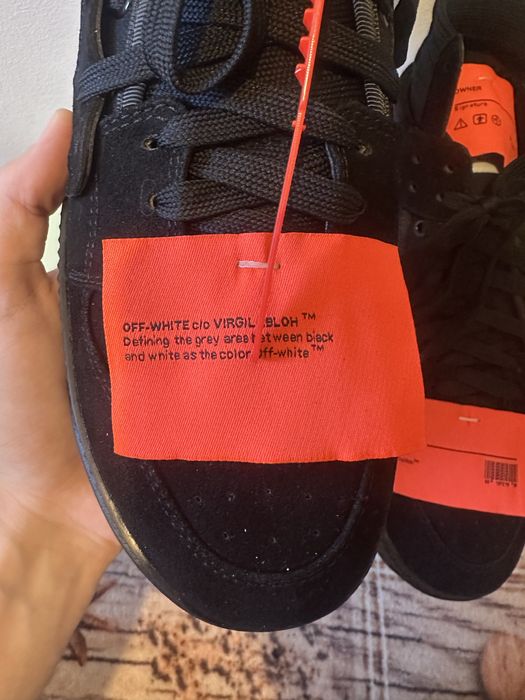 Off-White 3.0 Off Court High Top Sneakers Black