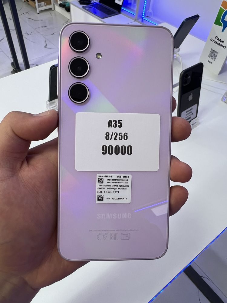 Samsung A35 256gb все работает