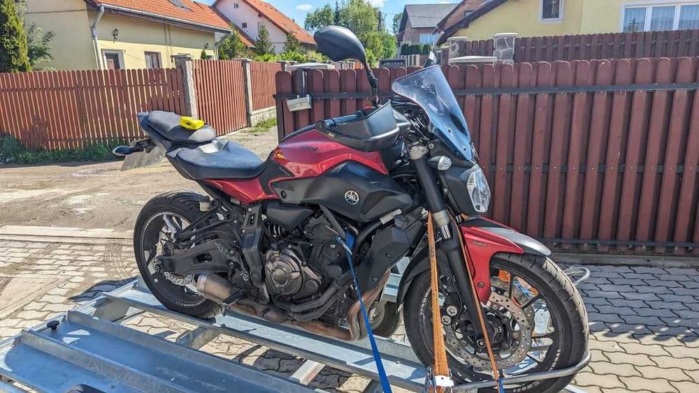 Yamaha MT07 ABS , 2016, ITP până 2026.Mai.