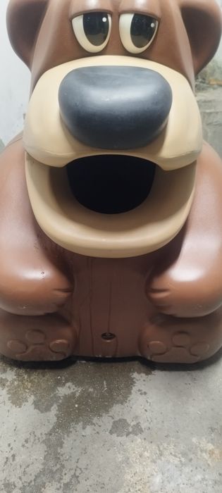 Кош  пластмасов Мечка