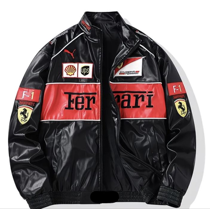 Кожаная куртка Ferrari