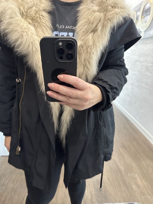 Парка от естествен косъм