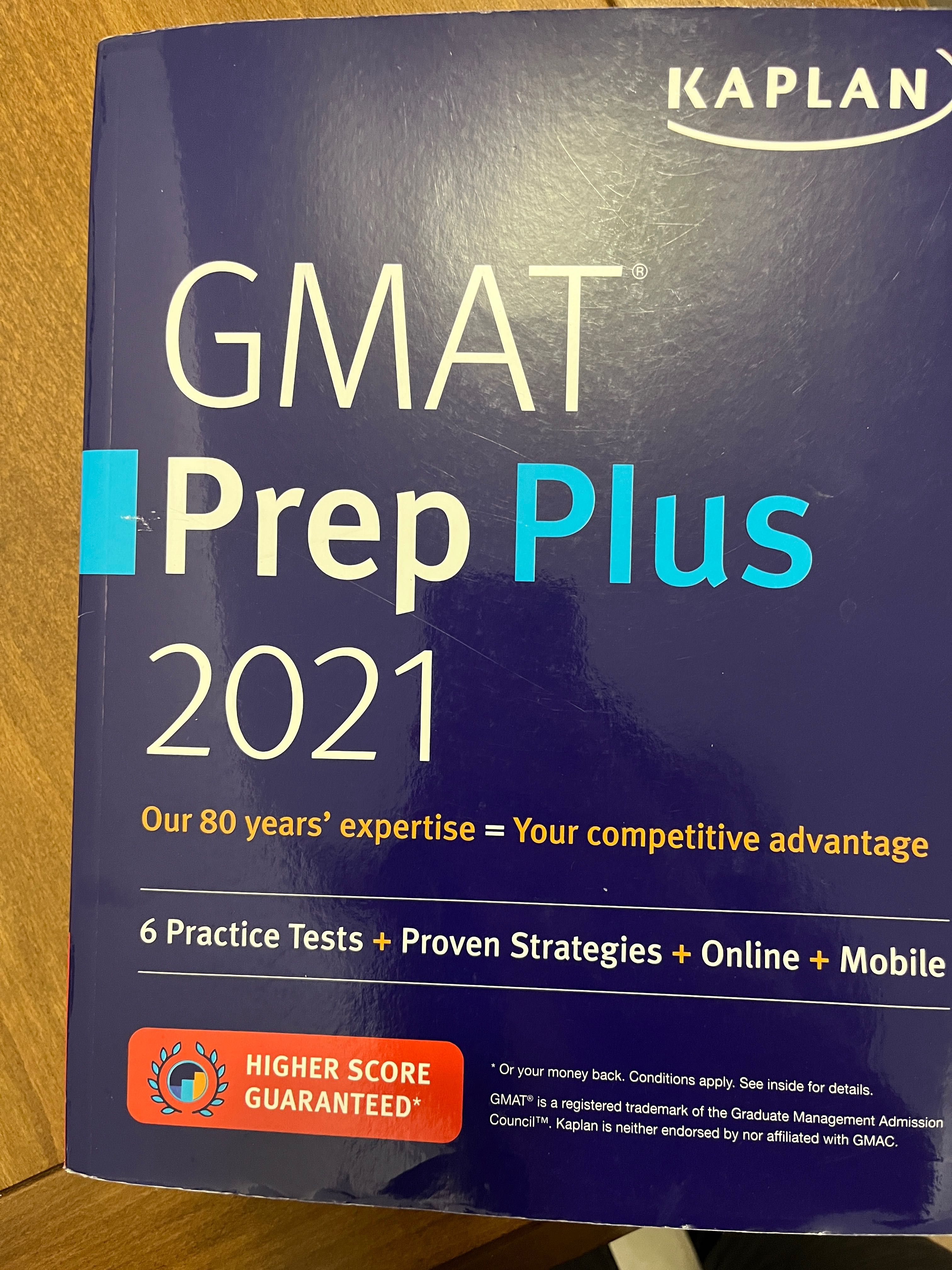 GMAT prep Plus учебник
