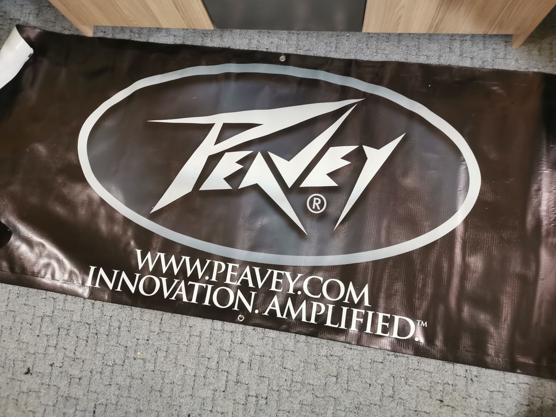 Колекция рекламни плакати банери Ibanez Zildjian Tama Peavey Marshall