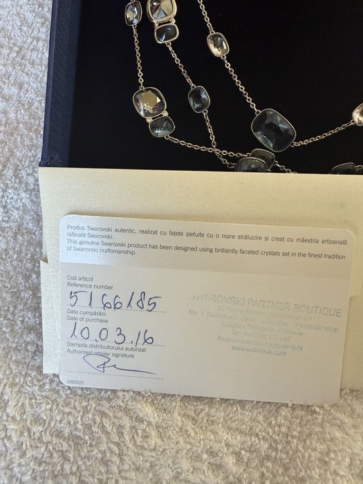 Swarovki - set achizitionat din magazin Swarovki