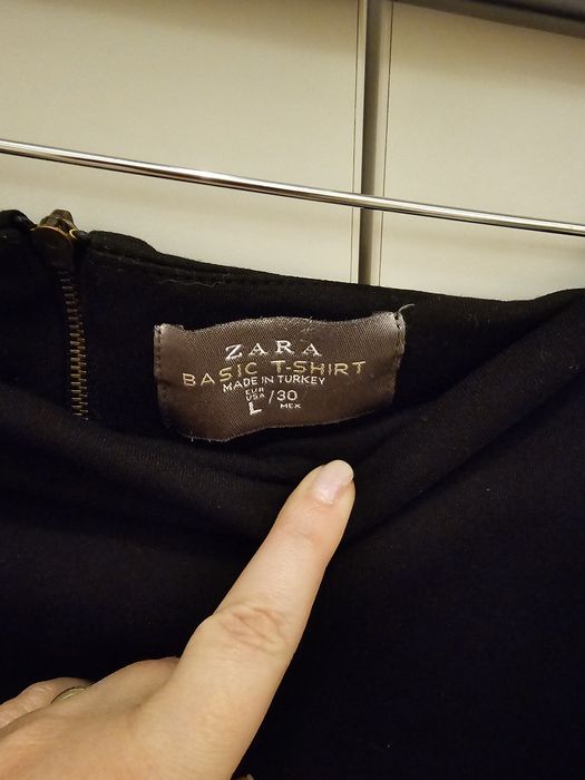 Fusta creion Zara masura L, material elastic