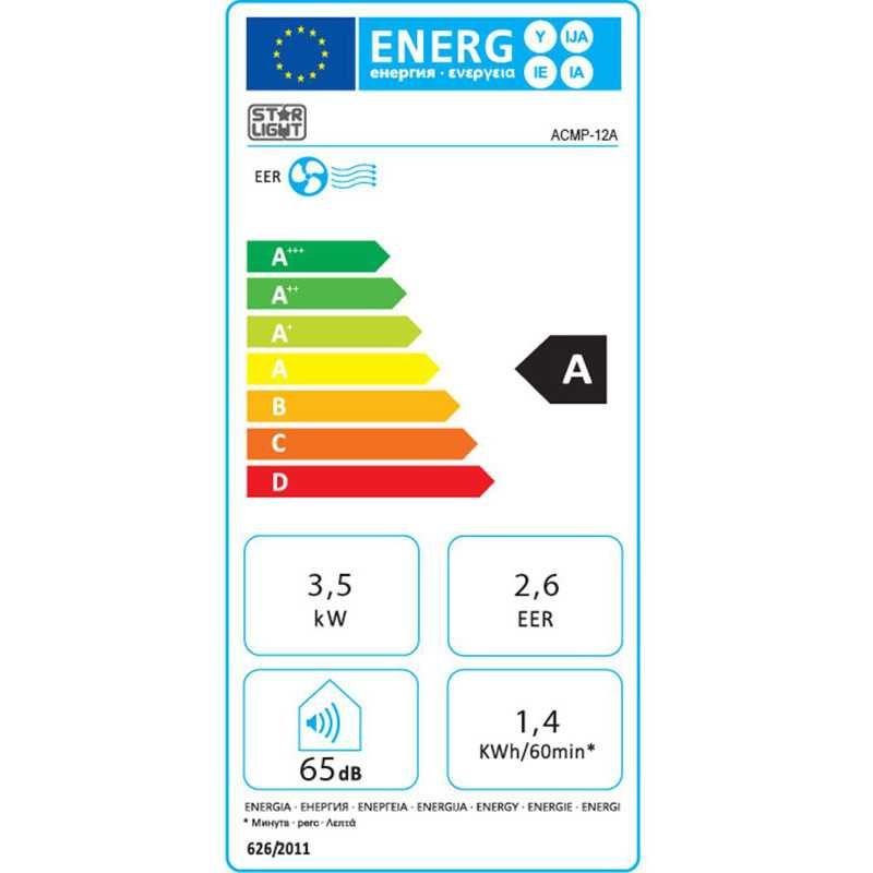 Aparat de Aer Condiționat Portabil Star Light 12000 BTU - Ca Nou
