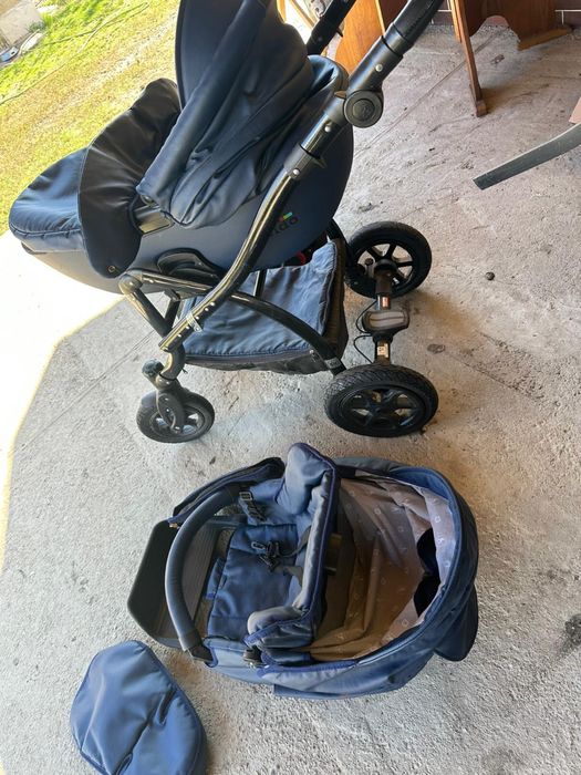 Carucior Tutek 3 in 1 din piele , calitatea I